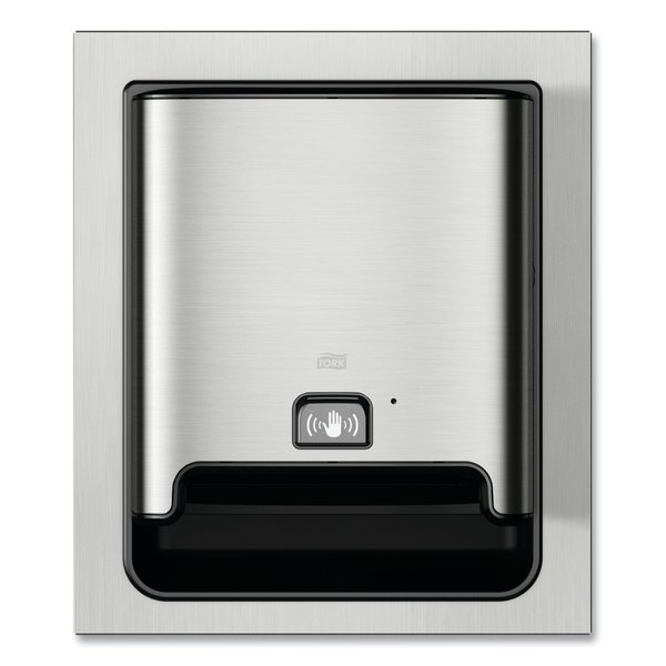 Tork Tork Matic® Paper Hand Towel Roll Dispenser, Sensor, Stainless Steel H1, One-at-a-time Dispensing 461223